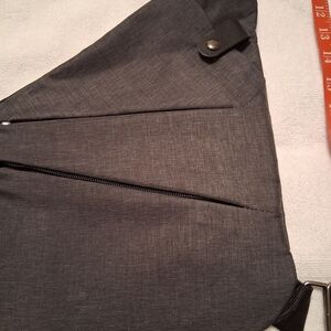 Gray Crossbody Sling Bag